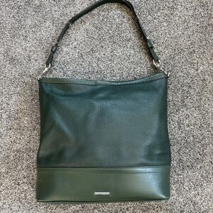 Rebecca Minkoff Green Leather Shoulder Bag w/Studs